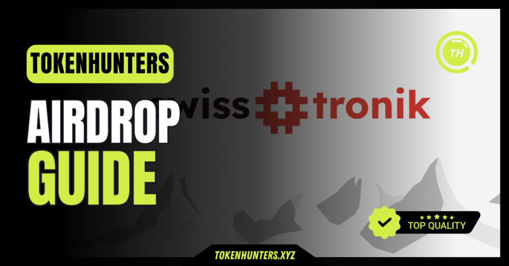 Swisstronik Airdrop Guide