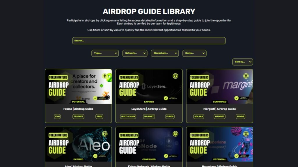 Crypto Airdrop Library