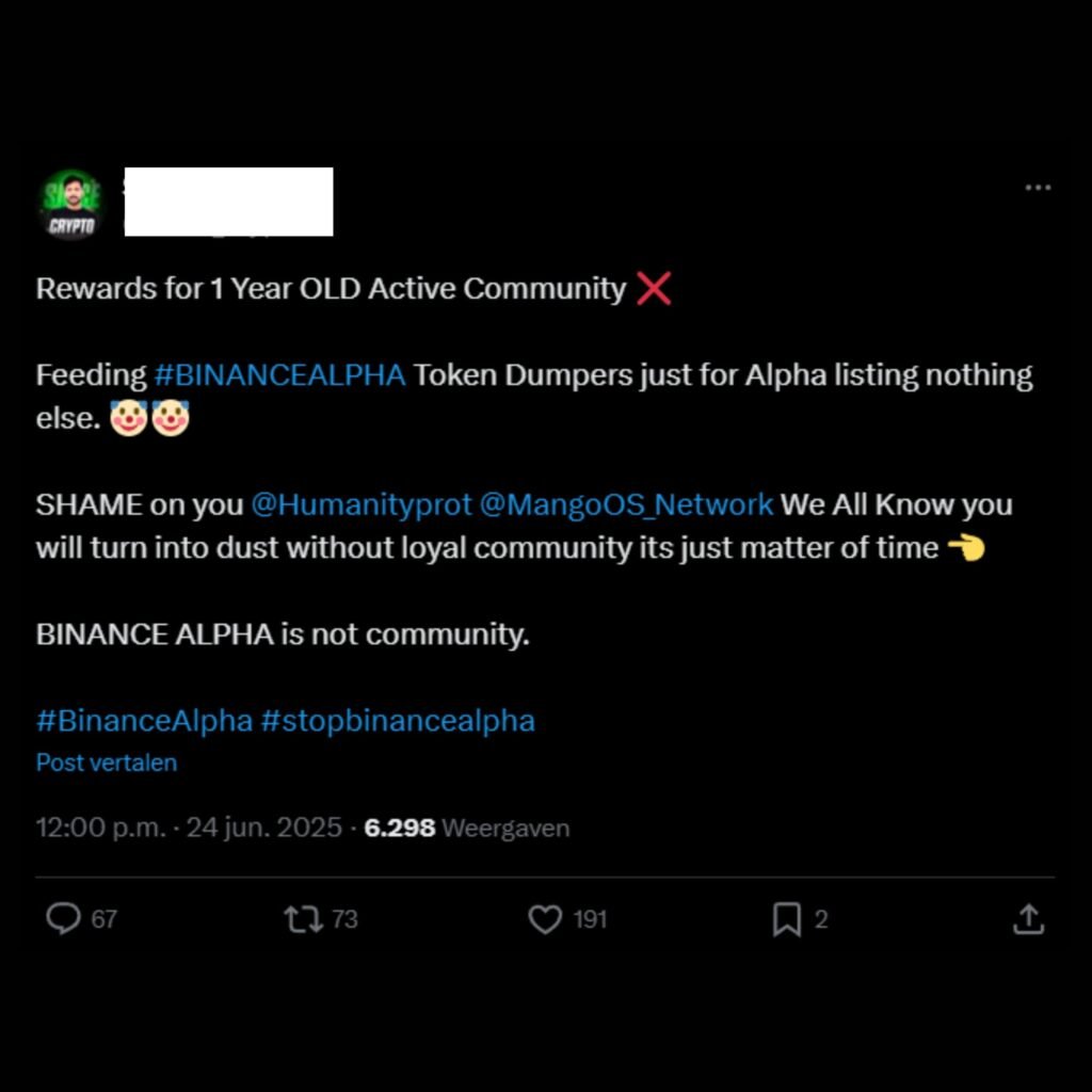 The Great Airdrop Hijack: How Kaito, Binance Alpha, and the Yapper Economy Are Destroying Web3 6 InfluencerTweetAirdrop 9