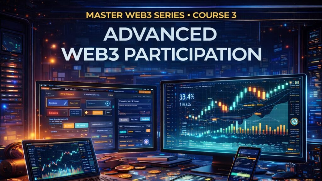 Advanced Web3 Participation - Master Web3 Series - Course 3 TokenHunters Academy