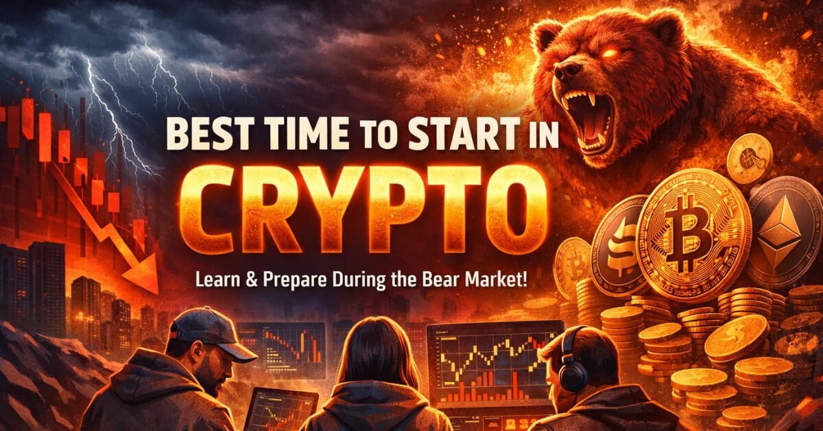 Why This Market Downturn Is the Smartest Time to Start in Crypto
